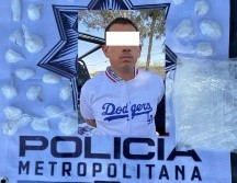 Metropol detiene a un hombre con medio kilogramo de presunto cristal. ESPECIAL / METROPOL