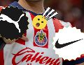 Nike tiene interés en poder llegar a un acuerdo con Guadalajara para ser la próxima marca que vista a los rojiblancos. IMAGO7 / ARCHIVO / CANVA
