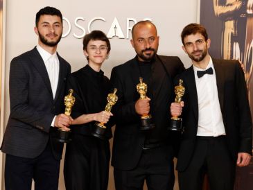 Votantes de la Academia de Hollywood critican al organismo por premiar con el Óscar a Hamdan Ballal y luego no apoyarlo públicamente. EFE / ARCHIVO