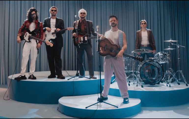 Los cinco cantantes realizaron su primera colaboración juntos. INSTAGRAM / @morat