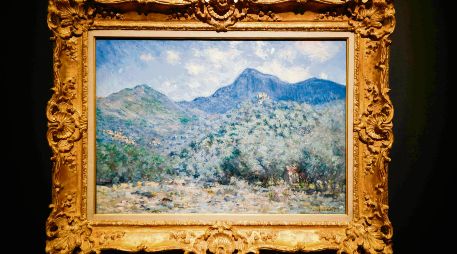 Pintura de Claude Monet que forma parte de la muestra. EL UNIVERSAL