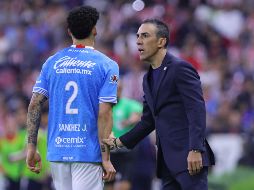 Vicente Sánchez calificó el juego contra Chivas como ajustado y bien ganado. IMAGO7/J. Cubeyro