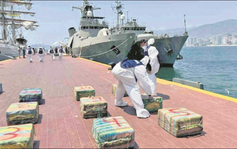 La Secretaría de Marina ha intensificado sus operativos en aguas nacionales. ESPECIAL