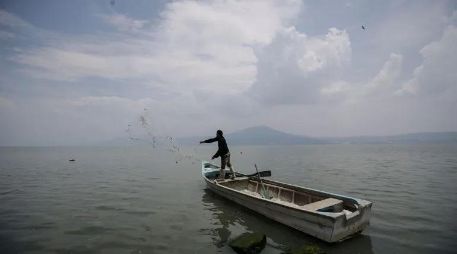 El Lago de Chapala reporta un llenado del 53.9%, cuando el año pasado estaba al 42.6 por ciento. EL INFORMADOR/Archivo