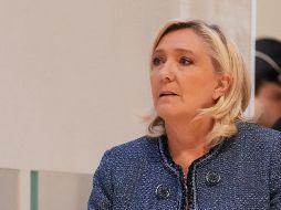 Marine Le Pen ha sido condenada por un delito de malversación de recursos. AP / Thibault Camus