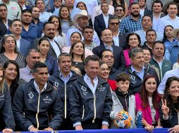 El gobernador adelantó que están trabajando con diferentes polideportivos en múltiples puntos del estado. EL INFORMADOR/ F. RAMÍREZ.