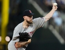 El sinker de Crochet promedió 97.9 millas la temporada pasada y su recta de cuatro costuras 97.2. AP/T. Gutiérrez