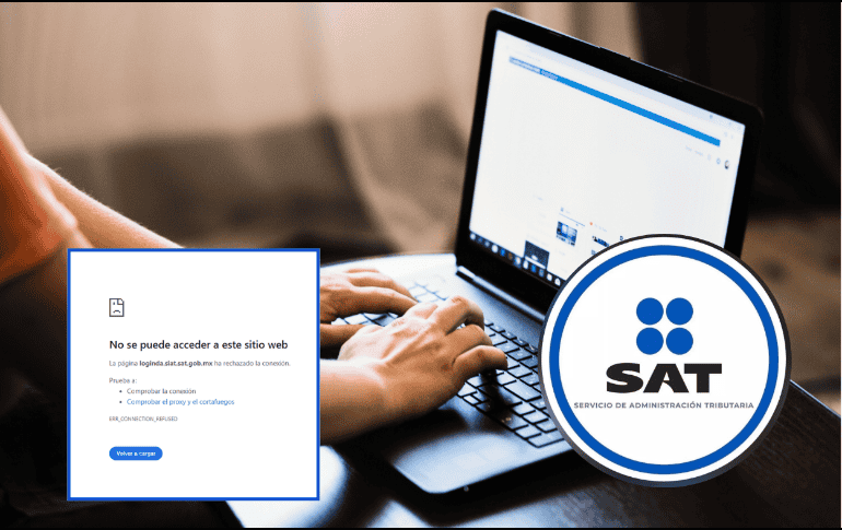 Según varios testimonios, los problemas comenzaron desde la madrugada al dar inicio el periodo establecido para la Declaración Anual. ESPECIAL