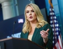 La secretaria de prensa de la Casa Blanca confirmó que Trump anunciará el paquete de aranceles tras el cierre de la bolsa de valores en Wall Street. EFE/ARCHIVO