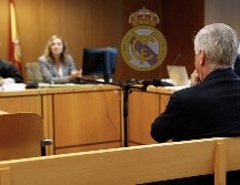 Carlo Ancelotti durante su juicio en la Audiencia Provincial de Madrid por defraudar presuntamente a Hacienda. EFE/JJ Guillen