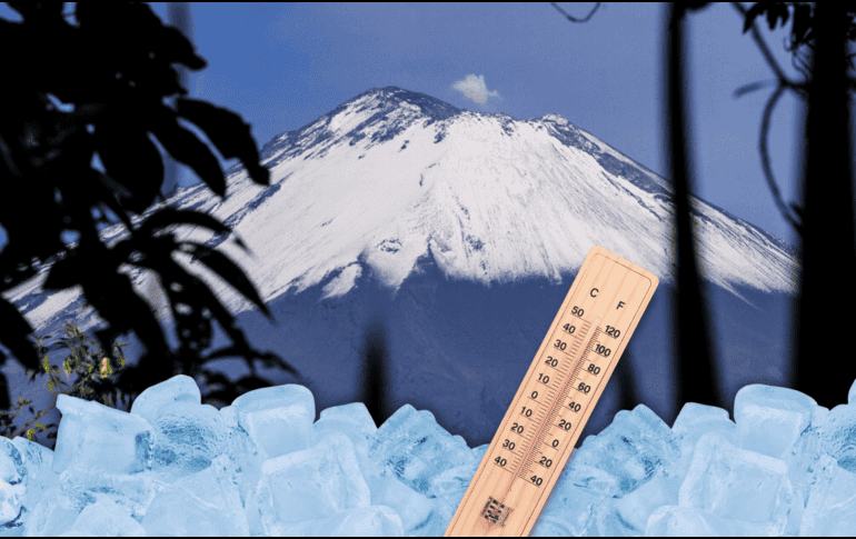 En el caso del Popocatépetl, la desaparición del  glaciares se debe a la combinación del aumento de la temperatura y la entrada en erupción del volcán. NTX / ARCHIVO