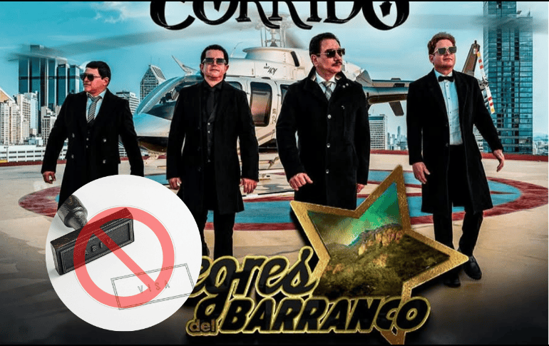 El Departamento de Estado de EU decidió revocar las visas de trabajo y turismo de los integrantes del grupo. ESPECIAL