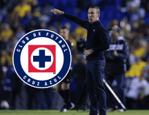 Vicente Sánchez, director técnico de Cruz Azul durante el partido de ida en los cuartos de final de la Concachampions. IMAGO7