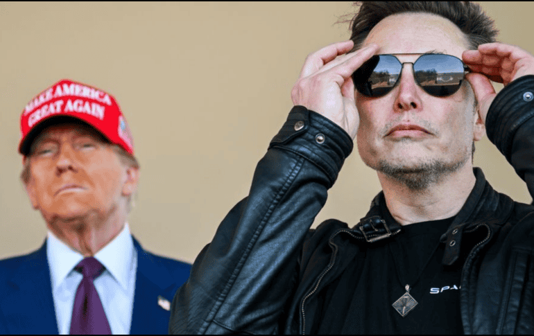 Elon Musk esta pasando por una crisis de marca por el evidente apoyo a Donald Trump. X / @MarioNawfa