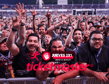 Estos son todos los conciertos que están al 2x1 en Ticketmaster el día de hoy. EL INFORMADOR / ARCHIVO