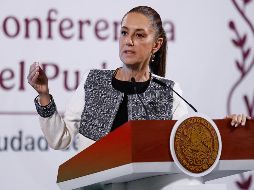 “Lo que ellos quieren es que le vaya mal a México”, aseguró Sheinbaum Pardo. SUN/D. SIMÓN