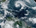 El pronóstico advierte que la temporada no será "extremadamente activa" como el año pasado. EFE / ESPECIAL / NOAA