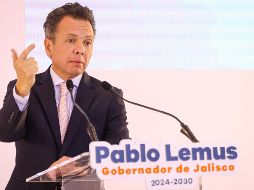 Pablo Lemus asistió a la conferencia en la que la Presidenta Sheinbaum desglosó los 18 puntos de la estrategia con la que se busca acelerar la economía de México. EL INFORMADOR / ARCHIVO
