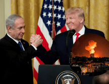 Netanyahu podría visitar Estados Unidos la próxima semana, afirmó el presidente Trump. ARCHIVO/EFE/M. Reynolds/CANVA.