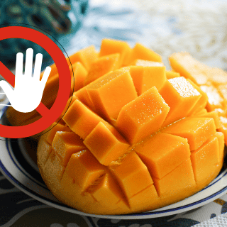 Personas que no deberían comer mango