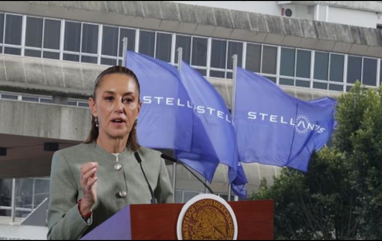 ¿Qué pasa con la producción de Stellantis? Esto dijo Sheinbaum. EFE / M. GUZMÁN / SUN / ARCHIVO