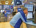 Los principales indicadores de Wall Street cayeron casi un 6% ayer. Hay un fuerte temor de que la guerra de aranceles detone una recesión en Estados Unidos. AFP
