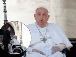 El Papa Francisco reapareció públicamente de forma sorpresiva este domingo. EFE/EPA/G. LAMI