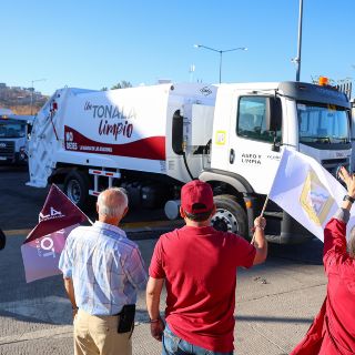 Tonalá da banderazo oficial al nuevo servicio de recolección de basura