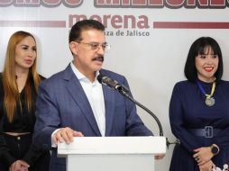 Carlos Lomelí Bolaños resume los programas de acción para jalisco. CORTESÍA