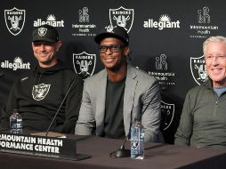 Smith está convencido del proyecto que Pete Carroll encabeza en Las Vegas. AFP/E. Miller