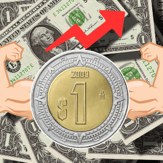 Peso mexicano amanece VENCEDOR frente a dólar