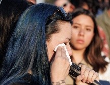 En la despedida, la madre de Berenice cantó a capela la canción “Amor Eterno”. SUN/Y. M. OSNAYA