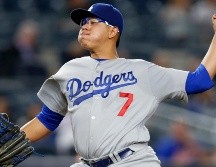 Julio Urías fue campeón de la Serie Mundial de 2020 con Los Angeles Dodgers. AP / ARCHIVO