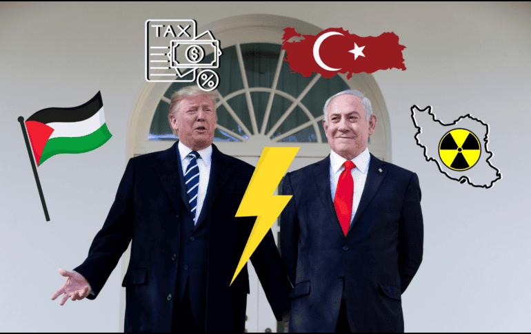 Reunión Netanyahu-Trump revela discrepancias inesperadas. ARCHIVO/EFE/M. Reynolds/CANVA.