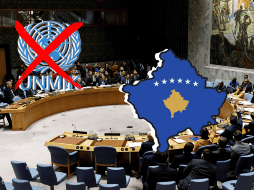 Estados Unidos pide en el Consejo de Seguridad terminar con la misión de la ONU en Kosovo. ARCHIVO/EFE/J. Lane/CANVA.