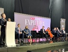 La edición 106 de Expo JOYA inició este lunes 8 de abril en Expo Guadalajara, con la participación de más de 300 empresas expositoras de joyería de oro, plata, accesorios y maquinaria. EL INFORMADOR / C. Martínez