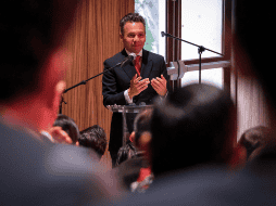 Pablo Lemus Navarro, presentó este martes la Agenda de Crecimiento y Desarrollo Económico 2024-2030. X/@PabloLemusN