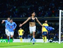 Ángel Sepúlveda fue el héroe celeste al anotar los dos goles de la victoria. IMAGO7