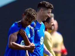 Después de años alejado de la élite europea, el cuadro catalán vuelve a soñar con levantar la sexta Orejona. EFE/A. García