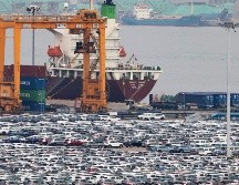 Entre las economías más afectadas se encuentran varias asiáticas, como China (104 % de aranceles), Vietnam (46 %), Taiwán (32 %), India (27 %), Corea del Sur (25 %) y Japón (24%). EFE/H. Jeon