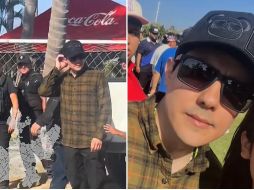 Markitos Toys fue captado en un evento deportivo en Jalisco; su reaparición produjo polémica. ESPECIAL / TIKTOK @sofitorres777d