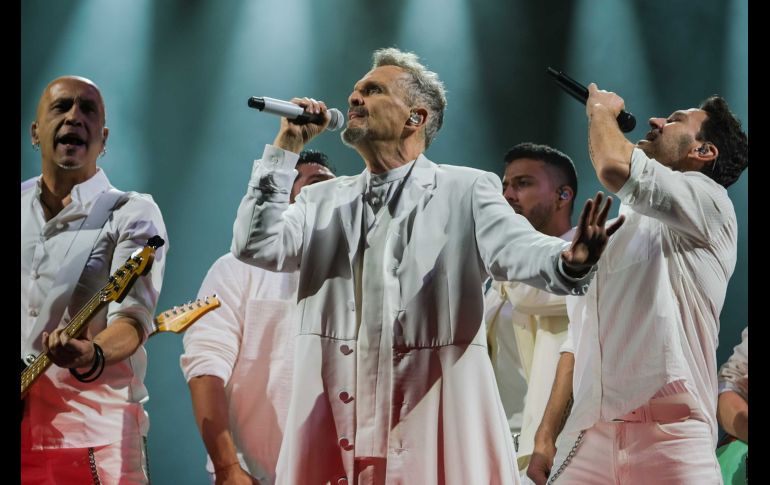 Miguel Bosé en el Hospicio Cabañas. GENTE BIEN JALISCO / Cortesía