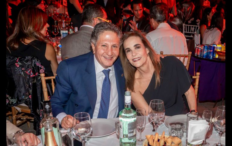 Juan José Frangie y Martha Moragrega. GENTE BIEN JALISCO / A. Rodríguez