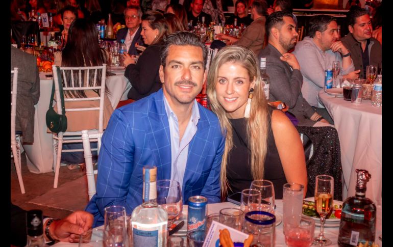 José Luis Font y Susy Rizo. GENTE BIEN JALISCO / A. Rodríguez