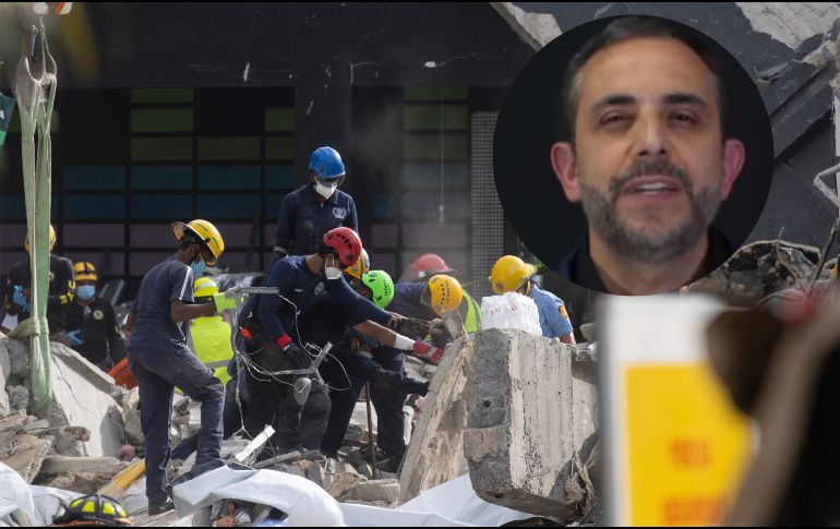 El dueño de la discoteca Jet Set prometió que cada paso que tomen será en pro de las familias de los afectados. EFE / Orlando Barría