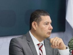 El gobernador poblano dio un ultimátum de un mes al grupo inmobiliario para la donación de terrenos. ESPECIAL / X: @armentapuebla_