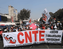 La principal demanda de la CNTE es la abolición de la ley del ISSSTE. SUN/ ARCHIVO.