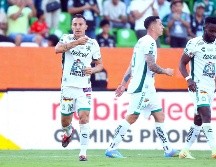 Andrés Guardado de León celebra su gol de la jornada 15 del torneo Clausura 2025. EFE/L. Ramírez