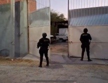 En Teocaltiche, se localizó y aseguró un presunto lote de autos robados. ESPECIAL / SECRETARÍA DE SEGURIDAD ESTATAL