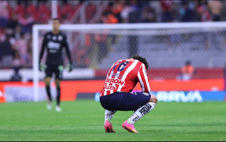 La falta de gol de Chivas en el presente torneo ubica al equipo en los últimos puestos en la tabla de ofensiva. IMAGO7.